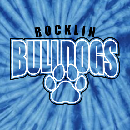 Rocklin Elem Multicolor Tie-Dye T-shirt - Design B