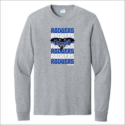 Rodgers Middle Long Sleeve T-shirt - Des. A
