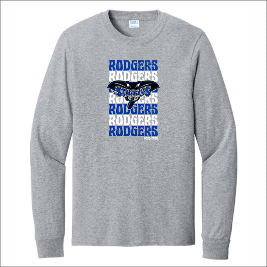 Rodgers Middle Long Sleeve T-shirt - Des. A