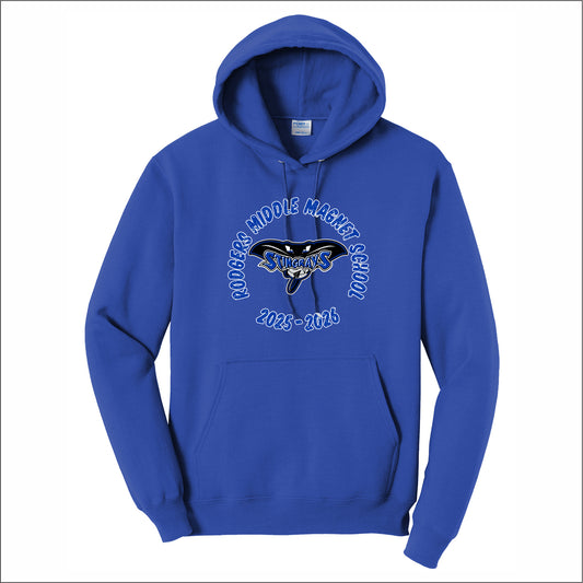 Rodgers Middle Hooded Sweatshirt - Des. B