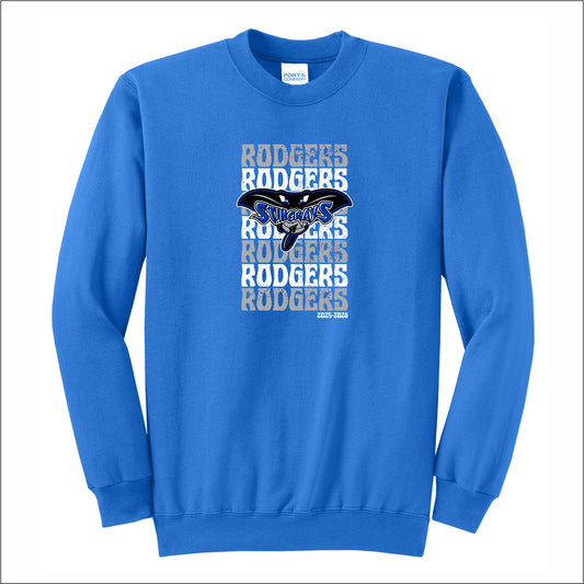 Rodgers Middle Crewneck Sweatshirt - Des. A