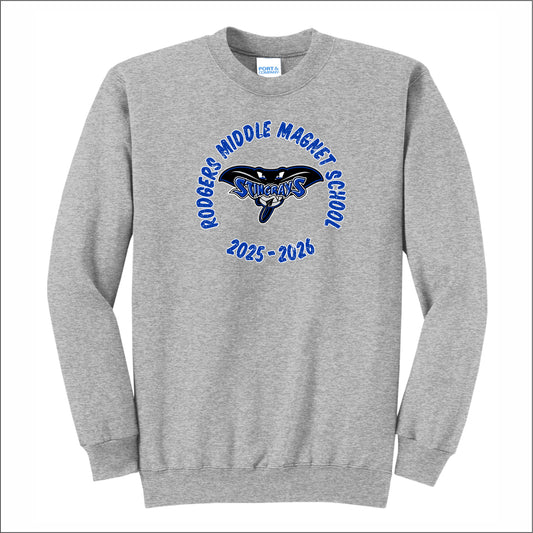 Rodgers Middle Crewneck Sweatshirt - Des. B