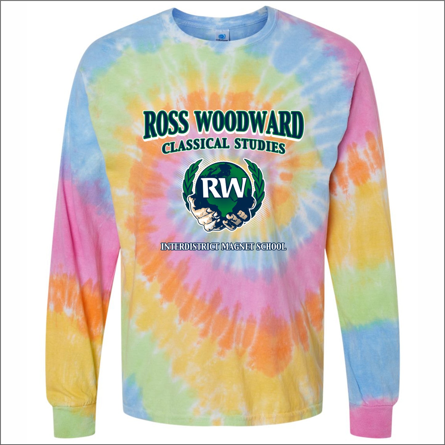Ross Woodward Tie-Dye Long Sleeve T-shirt