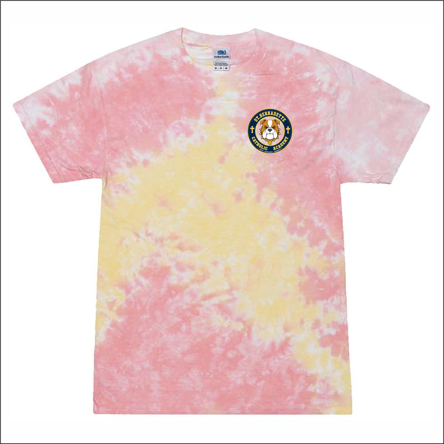St. Bernadette Tie-Dye T-shirt