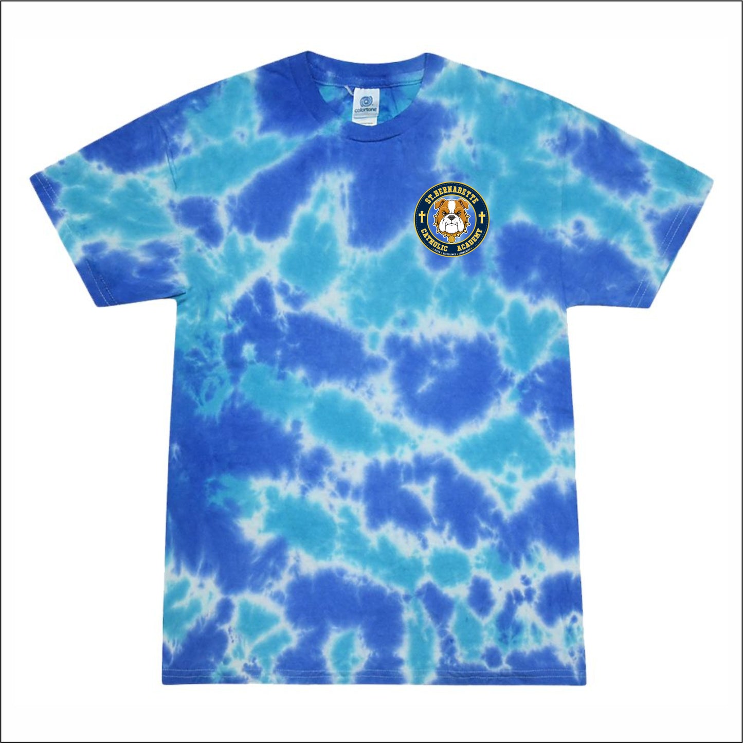 St. Bernadette Tie-Dye T-shirt
