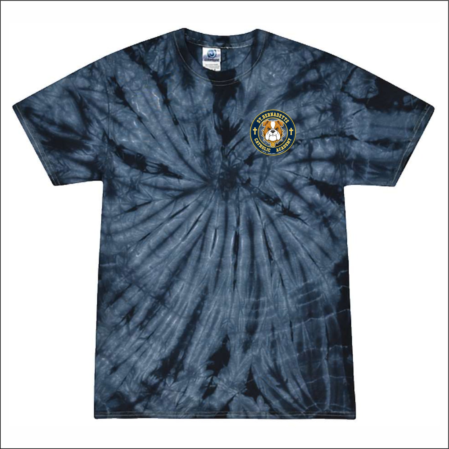 St. Bernadette Tie-Dye T-shirt
