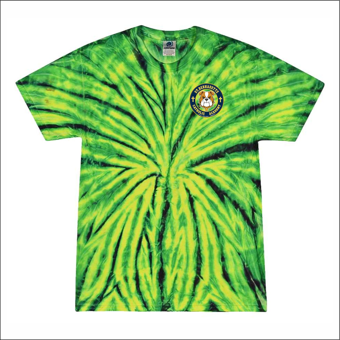 St. Bernadette Tie-Dye T-shirt