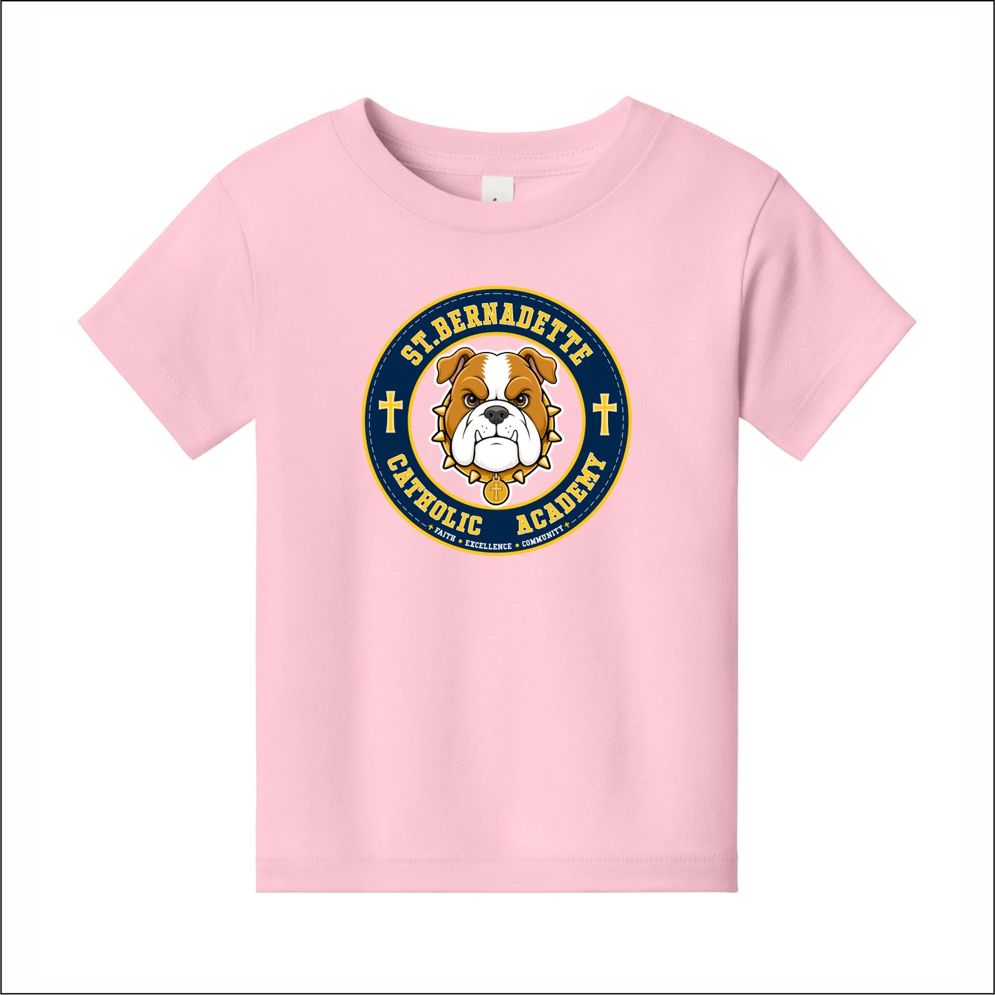 St. Bernadette Toddler Soft Jersey Tee