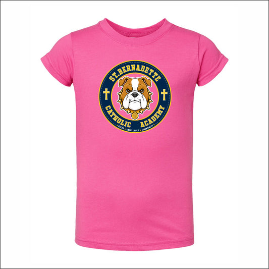 St. Bernadette Toddler Girls Fine Jersey Tee