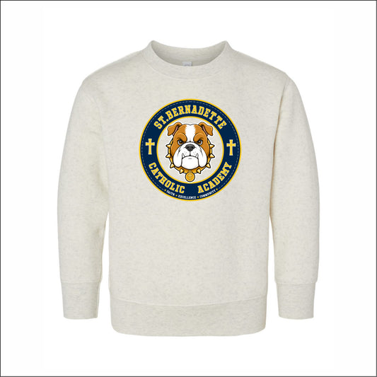St. Bernadette Toddler Crewneck Sweatshirt
