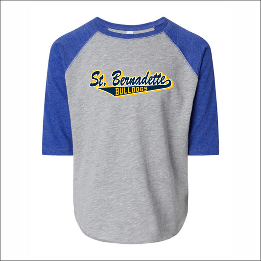 St. Bernadette Toddler Baseball Tee