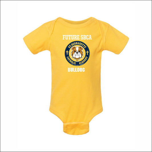 St. Bernadette Infant Baby Rib Bodysuit - FUTURE BULLDOG
