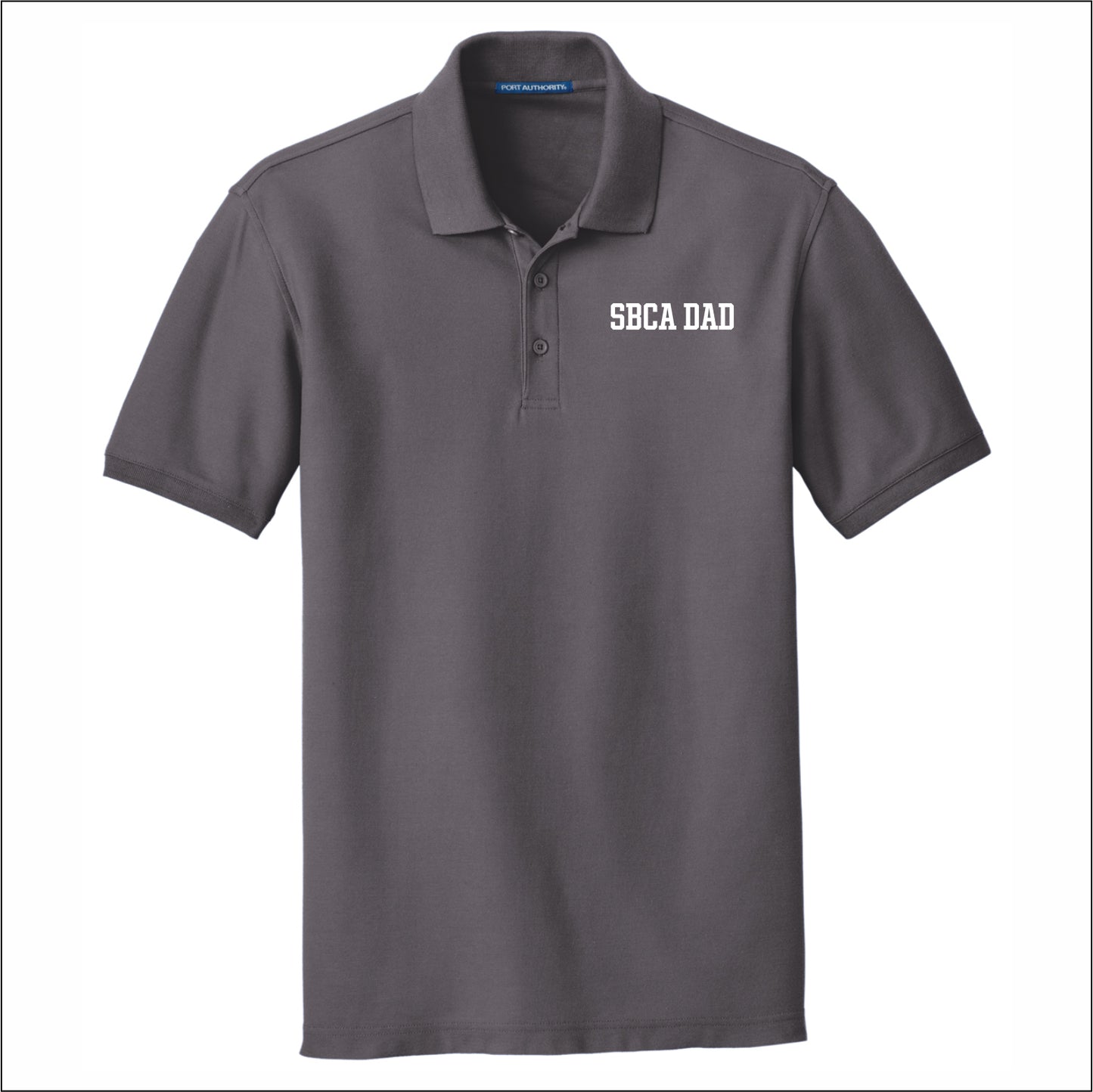 St. Bernadette Classic Pique Short Sleeve Polo Shirt - DAD