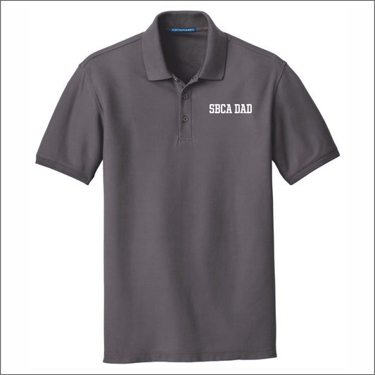 St. Bernadette Classic Pique Short Sleeve Polo Shirt - DAD