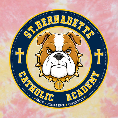 St. Bernadette Tie-Dye T-shirt