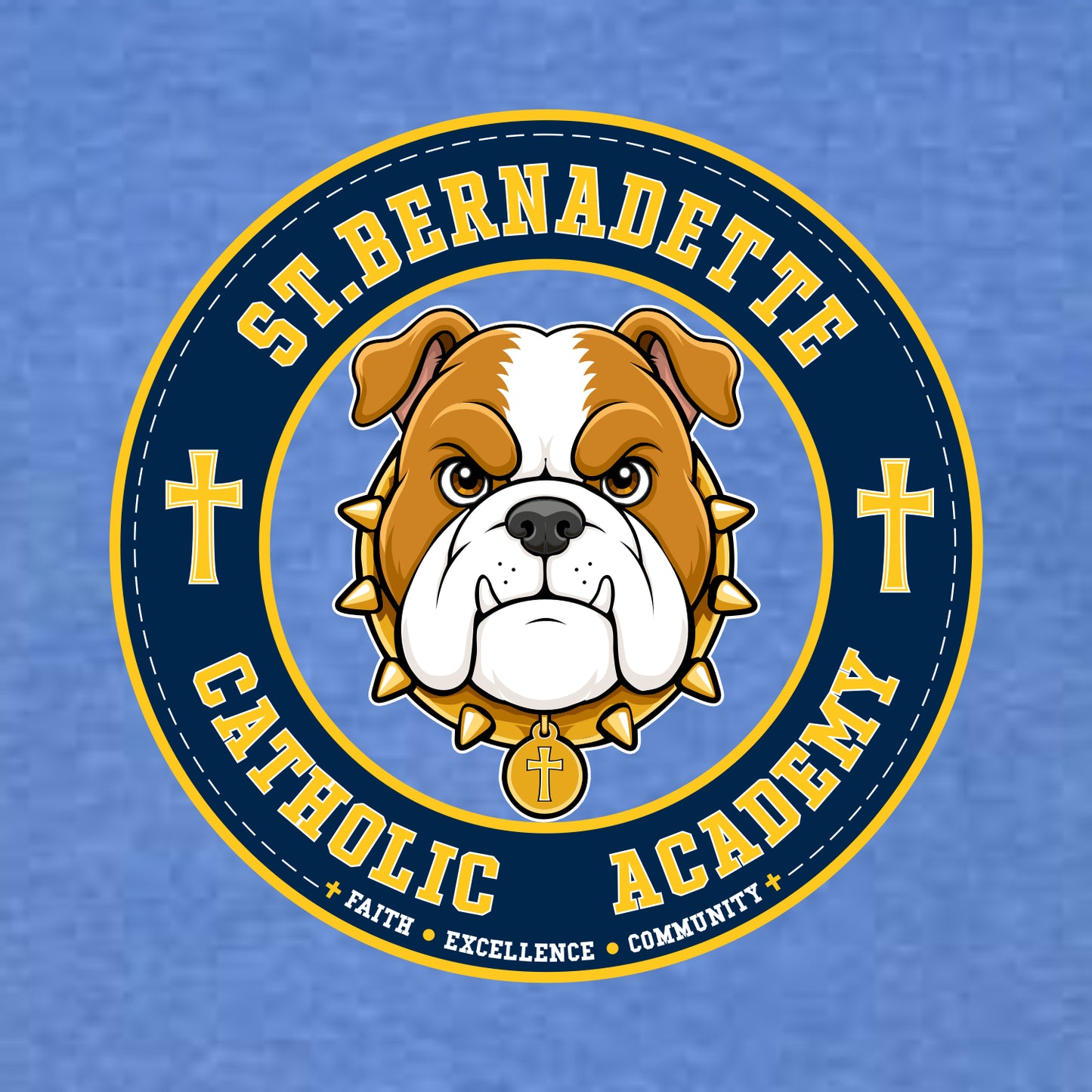 St. Bernadette Toddler Soft Jersey Tee