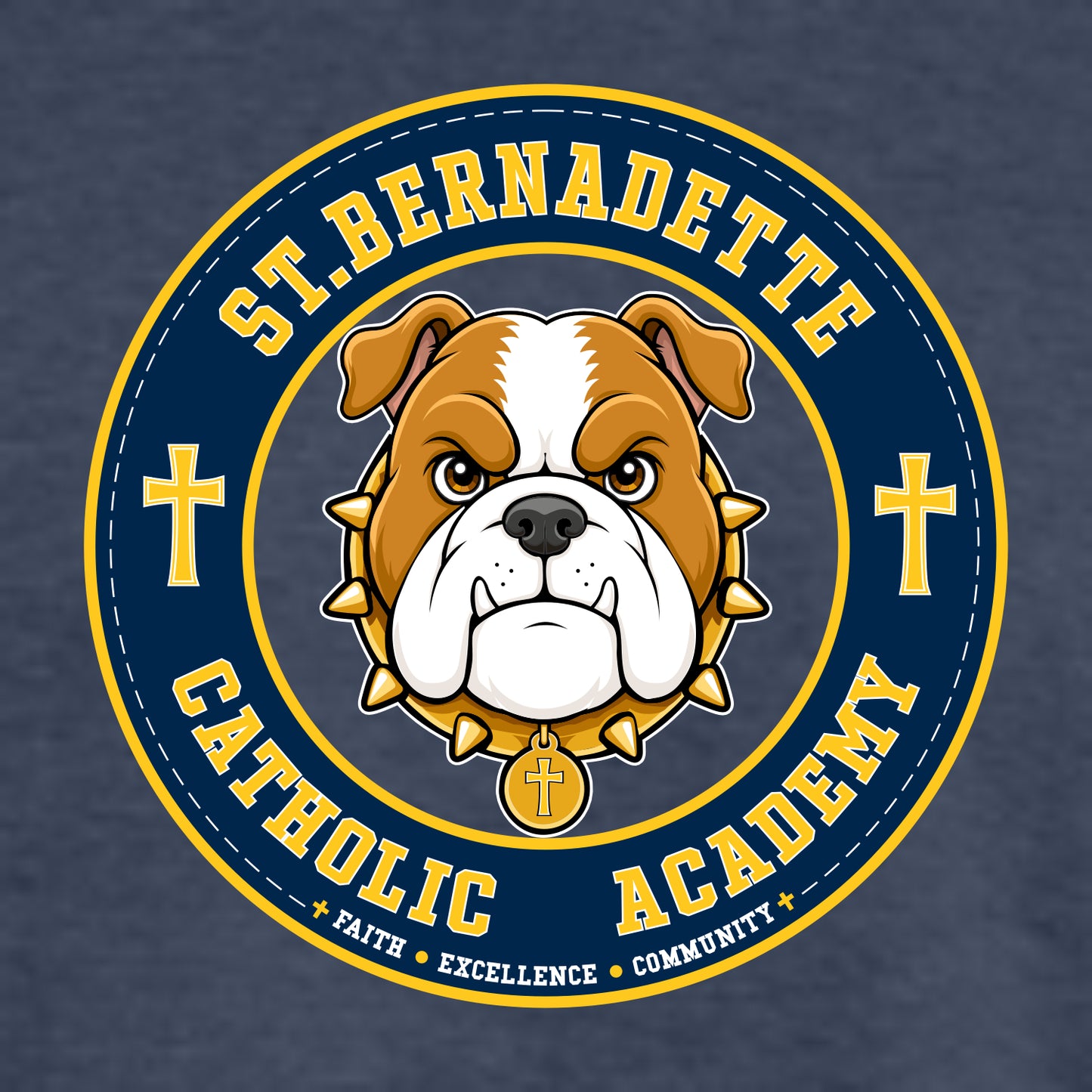 St. Bernadette Fan Favorite Tee - Des. A