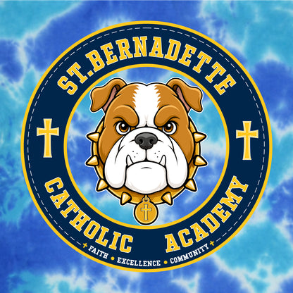 St. Bernadette Tie-Dye T-shirt