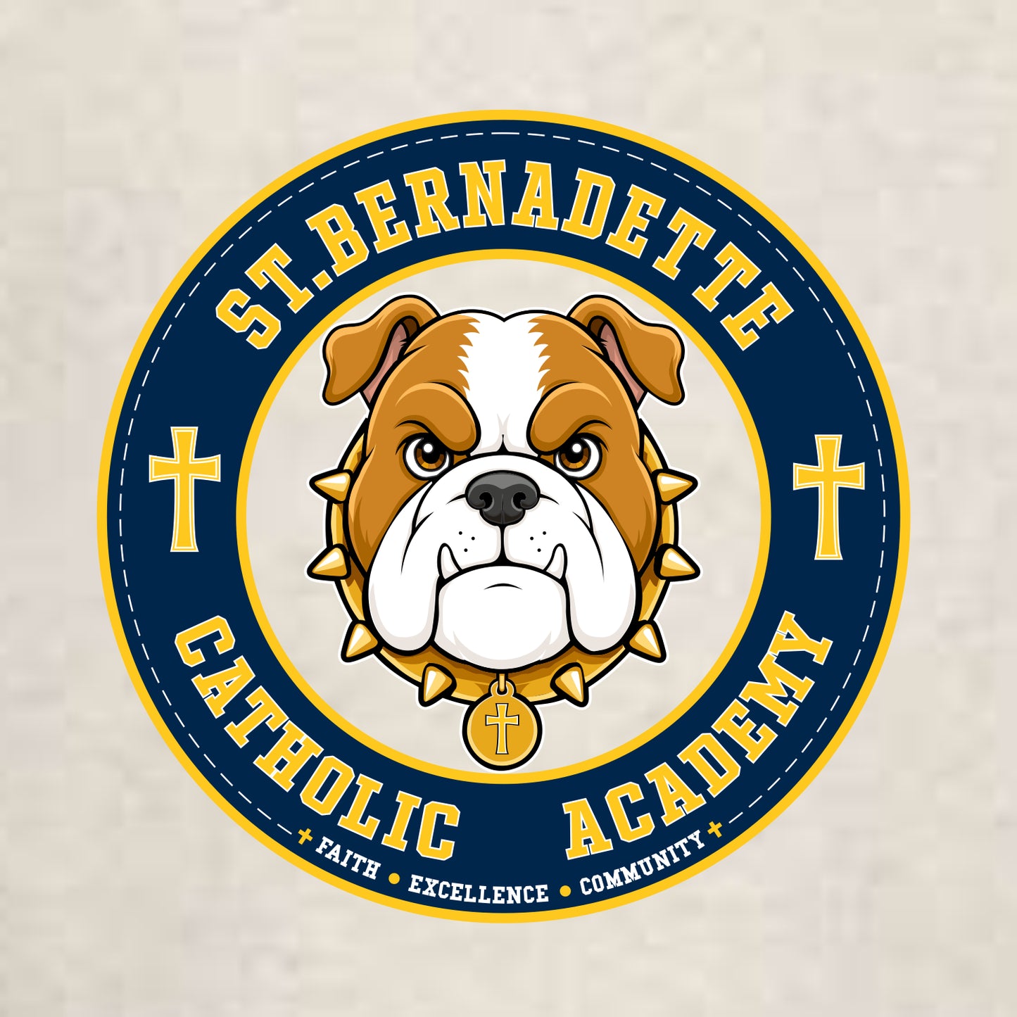 St. Bernadette Toddler Crewneck Sweatshirt