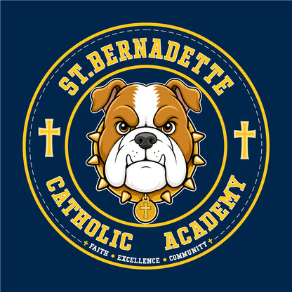St. Bernadette Hooded Sweatshirt - Des. A