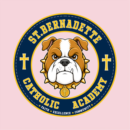 St. Bernadette Toddler Soft Jersey Tee