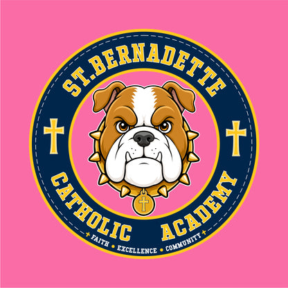 St. Bernadette Toddler Girls Fine Jersey Tee