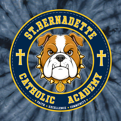 St. Bernadette Tie-Dye T-shirt