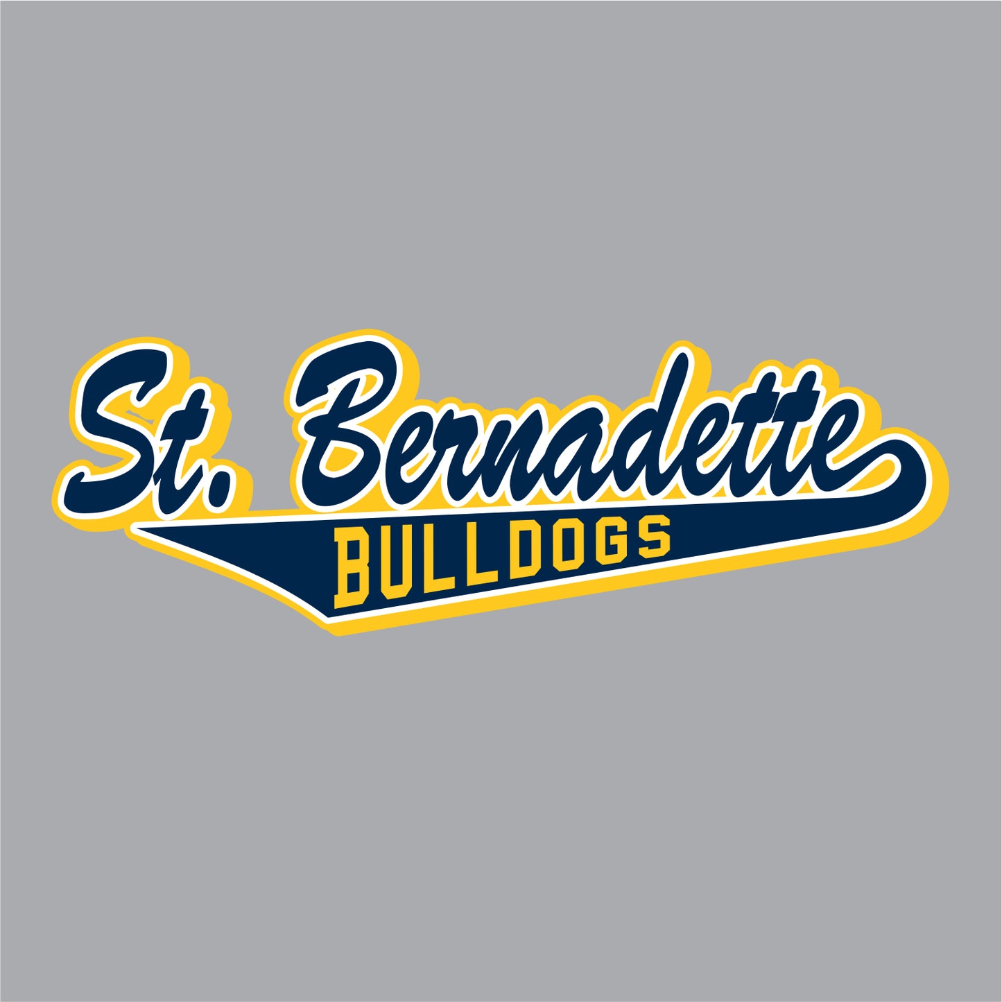 St. Bernadette Toddler Baseball Tee