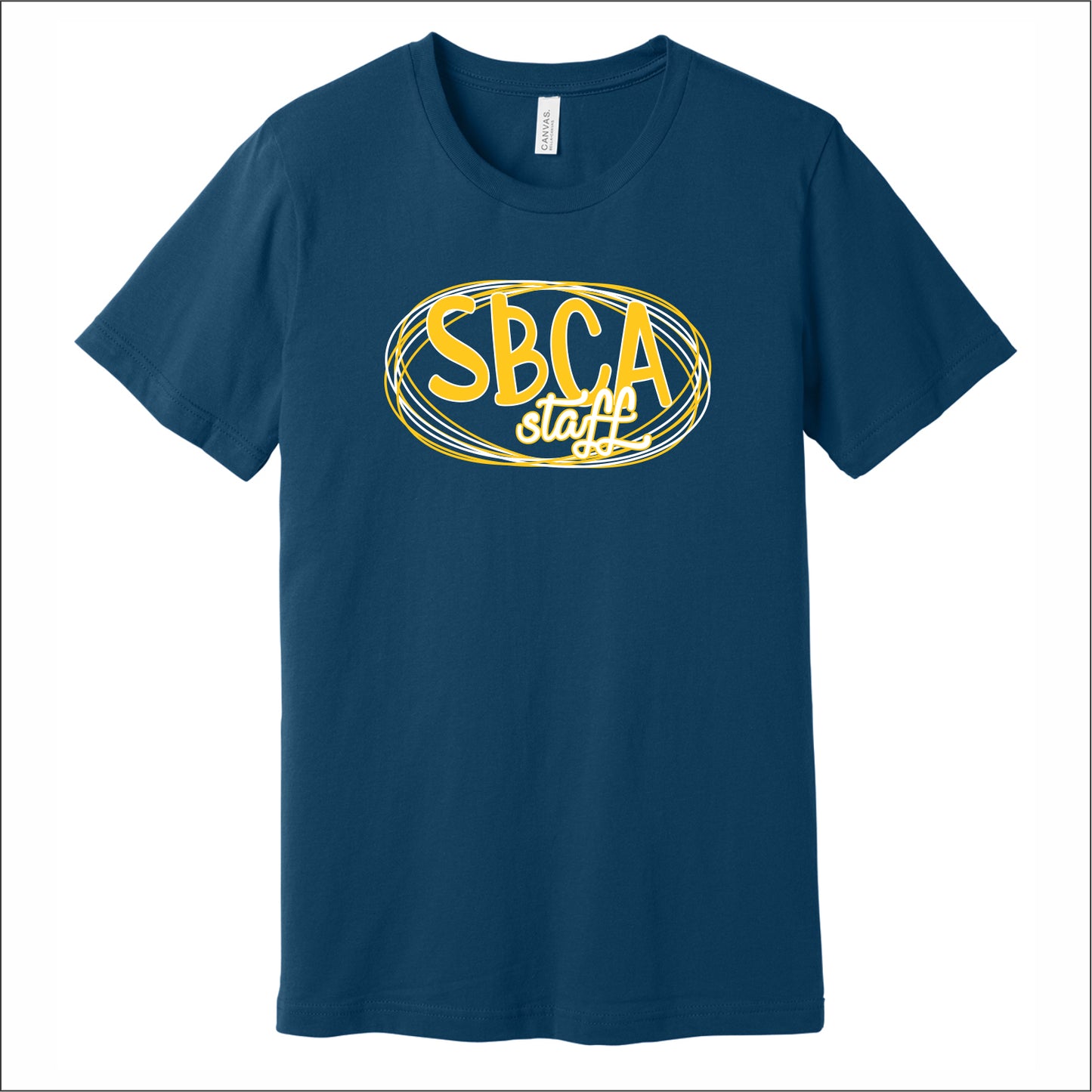 SBCA Staff Soft Jersey Short Sleeve T-shirt - Des. C