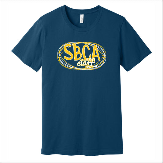 SBCA Staff Soft Jersey Short Sleeve T-shirt - Des. C
