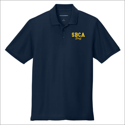 SBCA Staff Wearever Signature Pique Polo