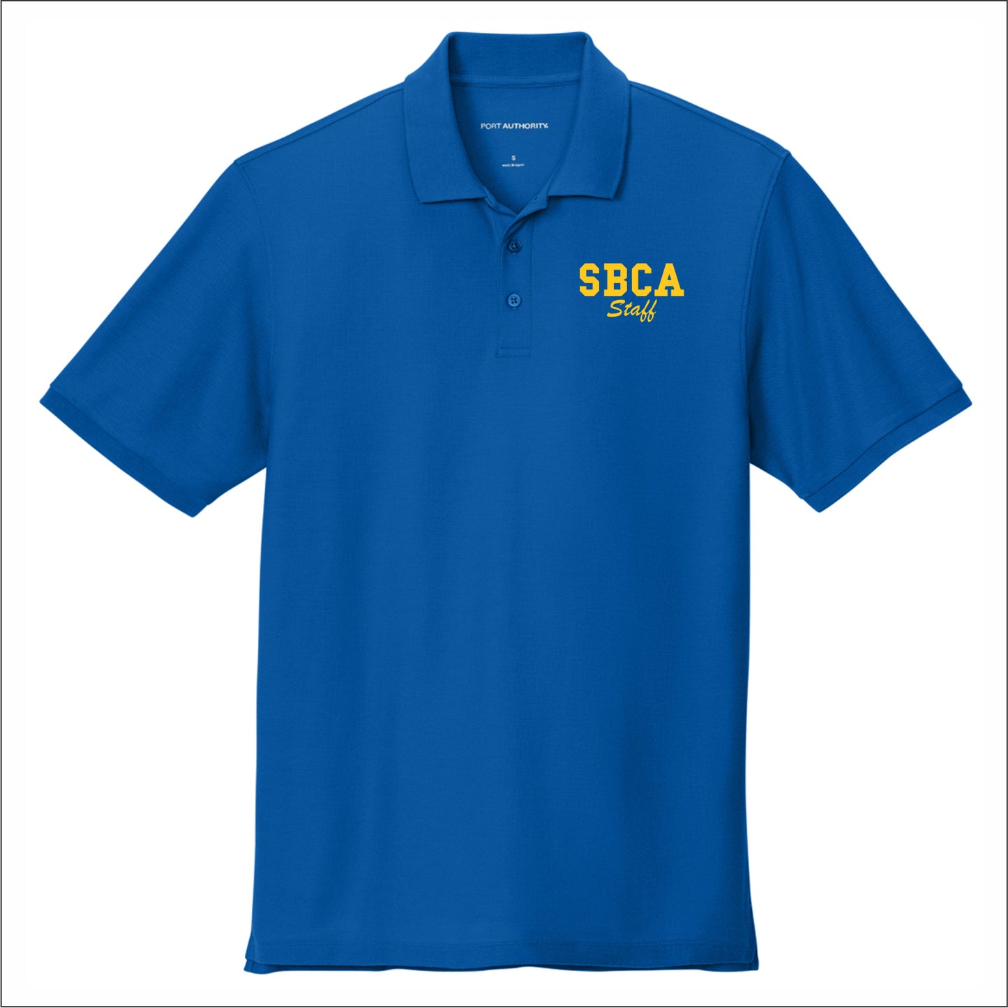 SBCA Staff Wearever Signature Pique Polo