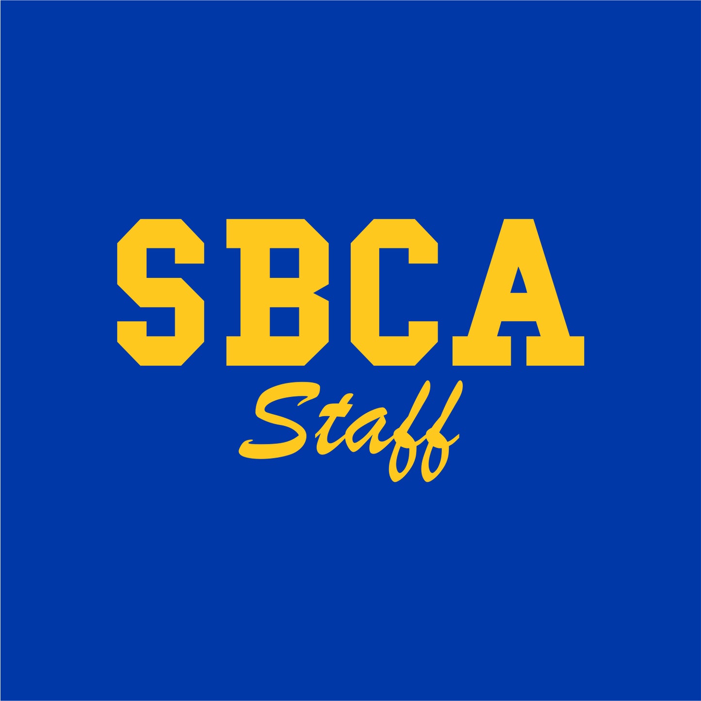 SBCA Staff Wearever Signature Pique Polo