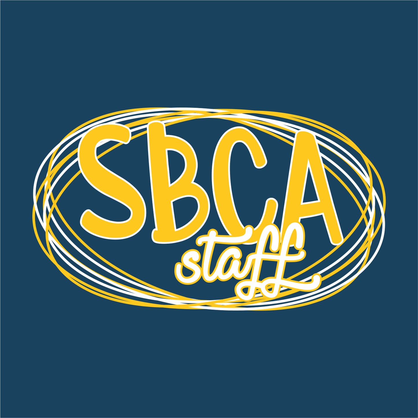 SBCA Staff VIT Hooded Sweatshirt - Des. C