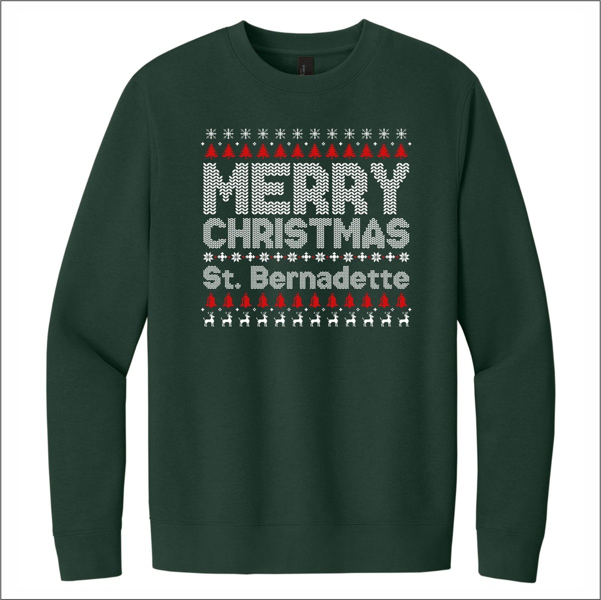 St. Bernadette VIT Crewneck Sweatshirt - Des. B