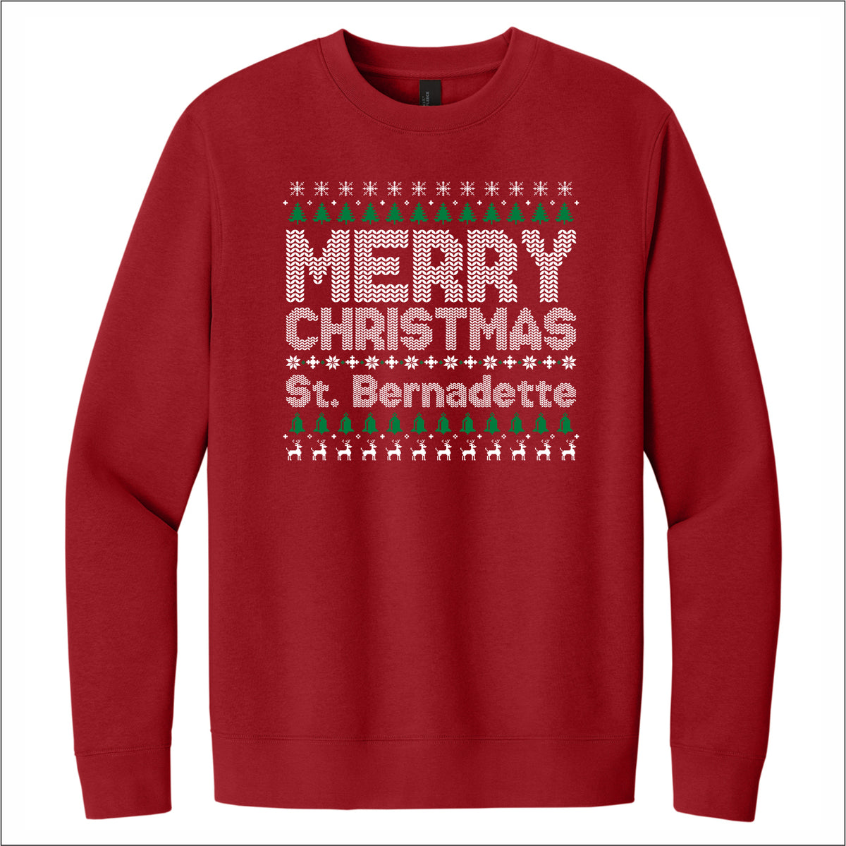 St. Bernadette VIT Crewneck Sweatshirt - Des. B