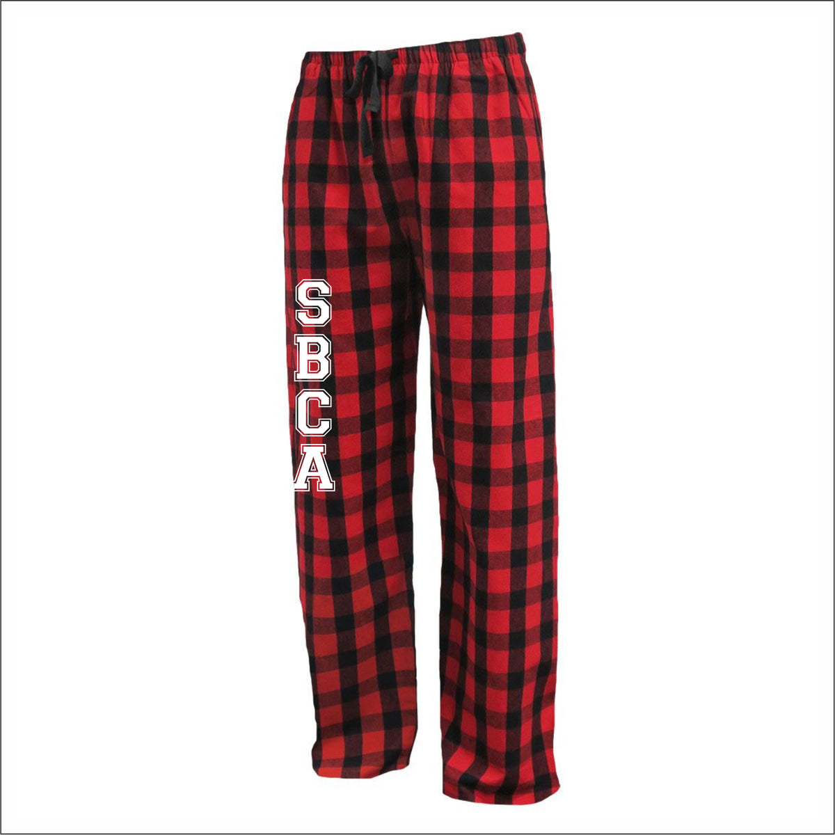 St. Bernadette Plaid Flannel Pants