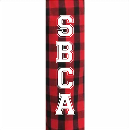 St. Bernadette Plaid Flannel Pants