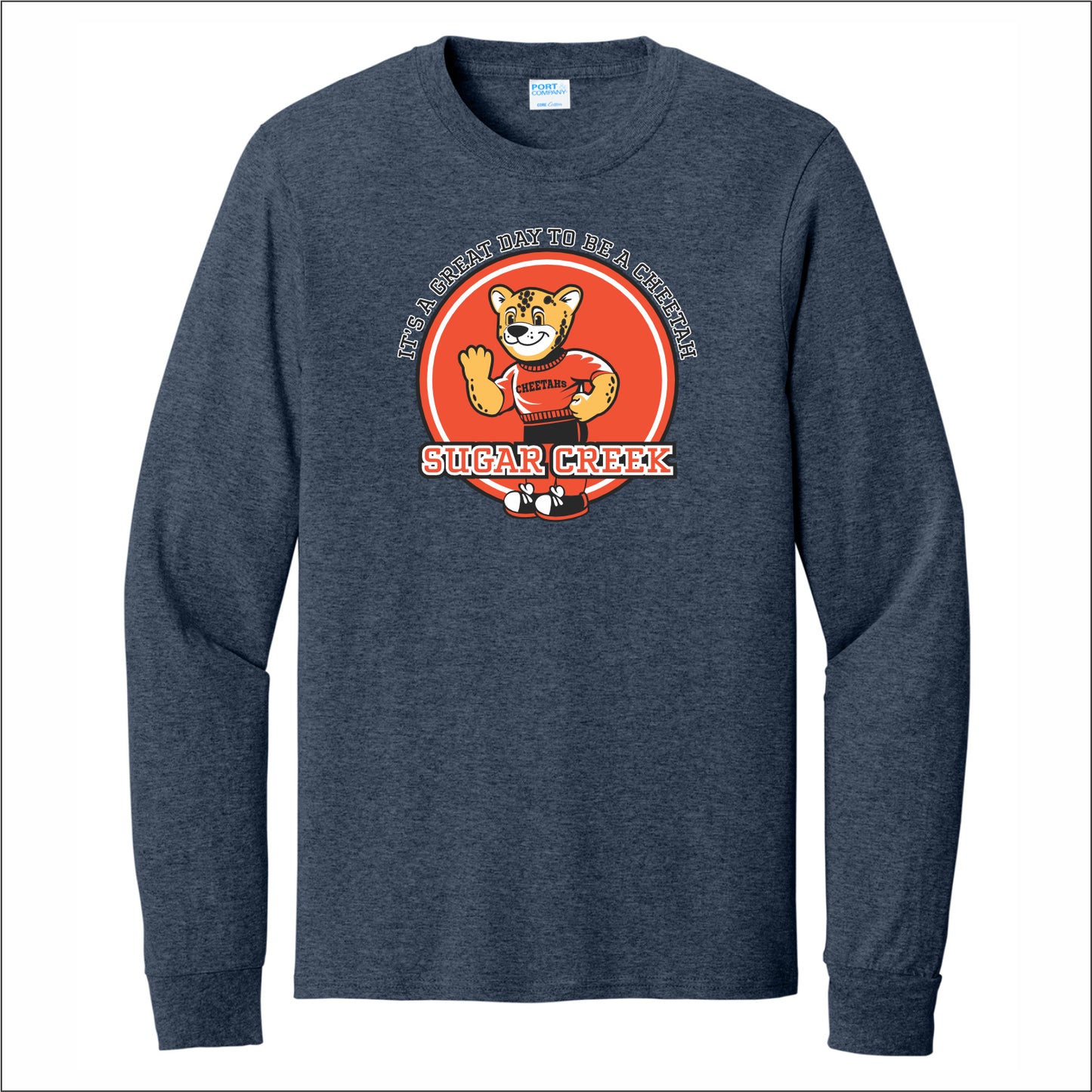 Sugar Creek Elementary Long Sleeve T-shirt - Des. A