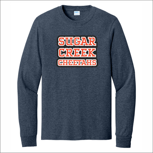 Sugar Creek Elementary Long Sleeve T-shirt - Des. B