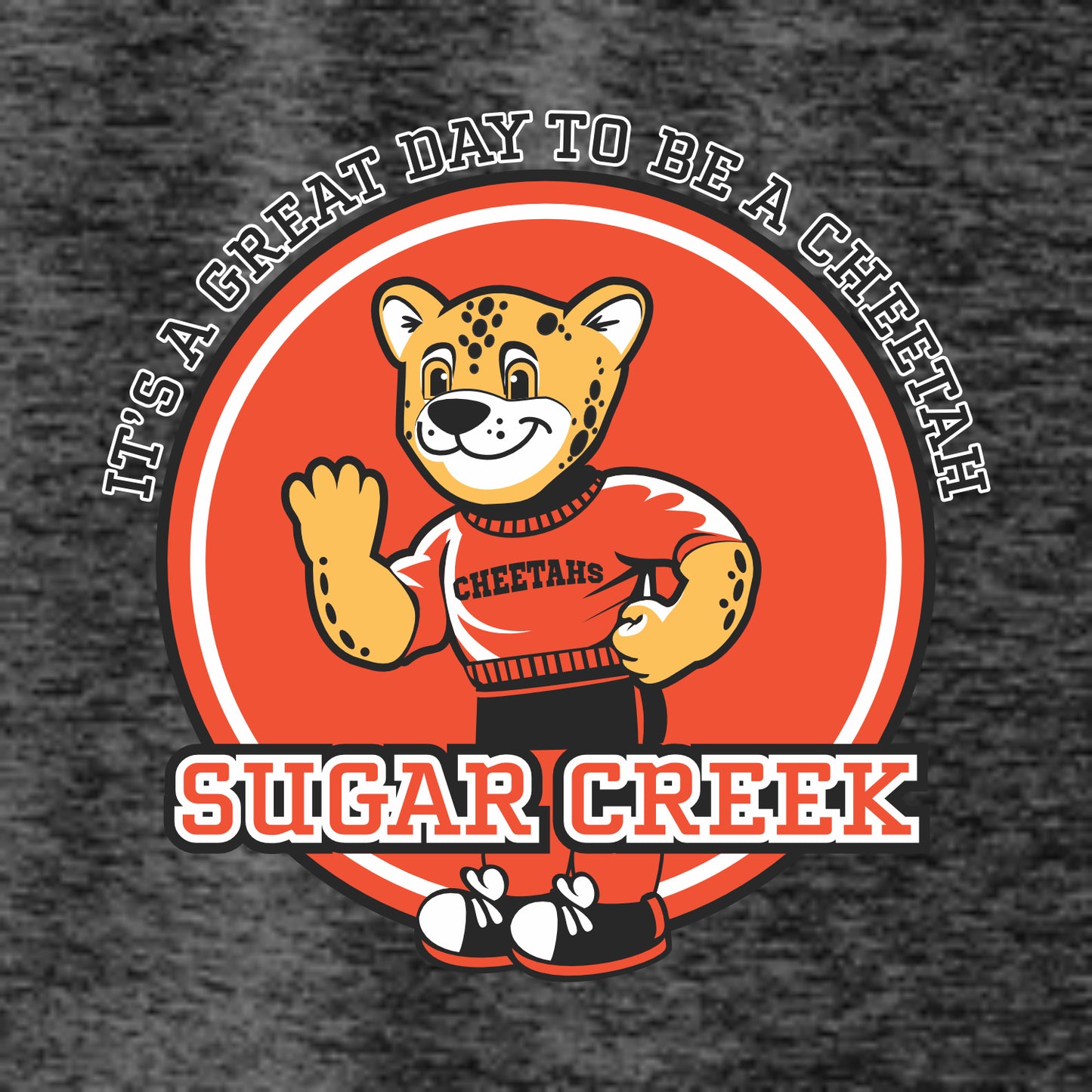 Sugar Creek Elementary Performance Electric Hoodie - Des. A