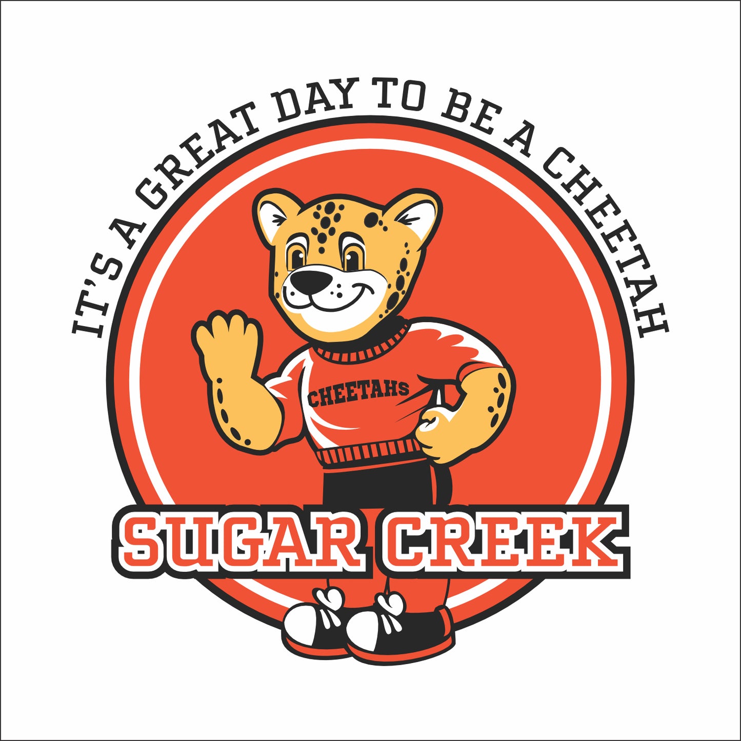 Sugar Creek Elementary Short Sleeve T-shirt - Des. A