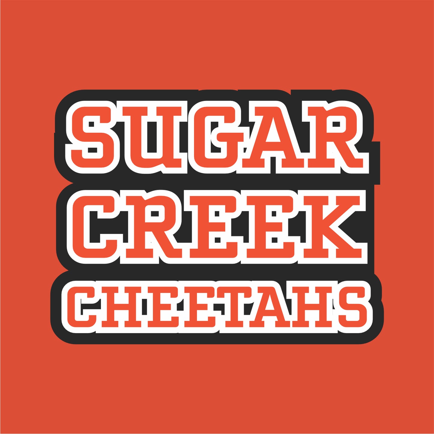 Sugar Creek Elementary Long Sleeve T-shirt - Des. B