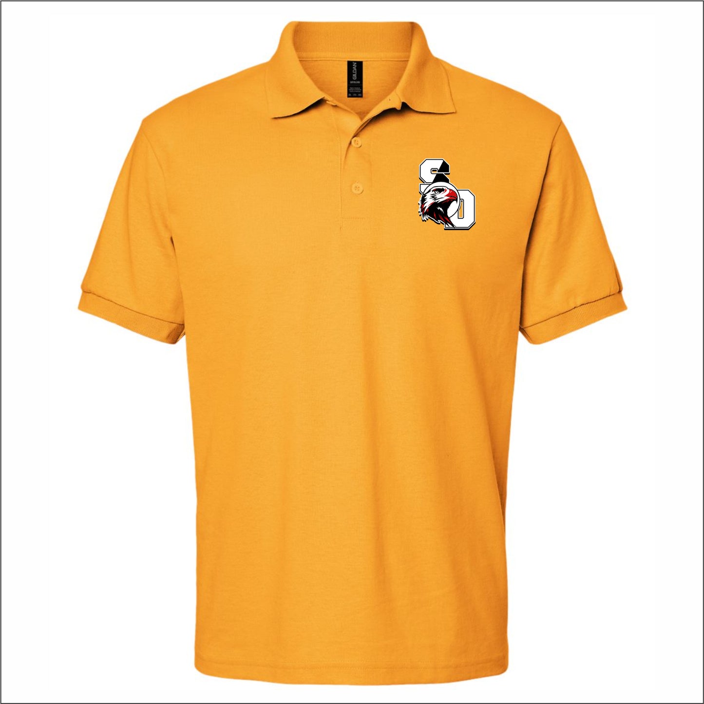SDMS Classic Pique Short Sleeve Polo Shirt