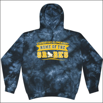 Standiford Elementary Crystal Tie-Dye Hoodie - Des. B