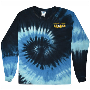 Standiford Elementary Tie-Dye Long Sleeve T-shirt - Des. A