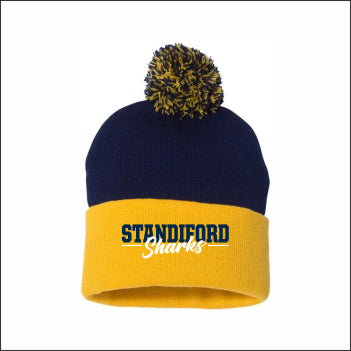 Standiford Elementary Knit Pom Beanie