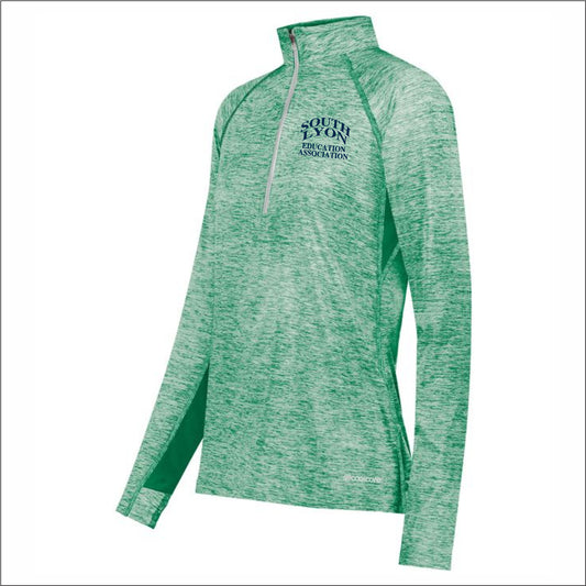 SLEA Ladies Electrify Coolcore 1/2 Zip Pullover