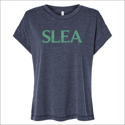 SLEA Ladies Relaxed Vintage Wash Tee - Des. A