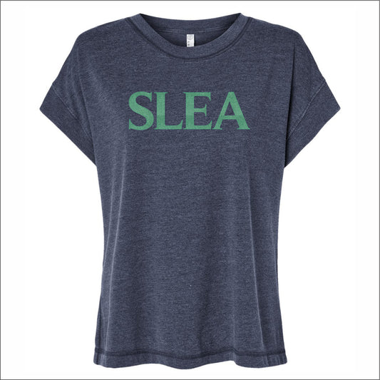 SLEA Ladies Relaxed Vintage Wash Tee - Des. A